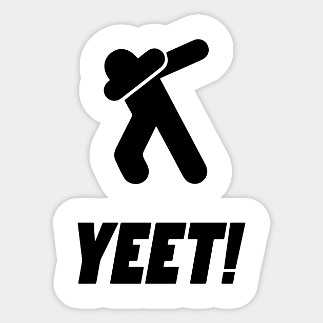 Yeet Dabber Sticker by PurpleandOrange